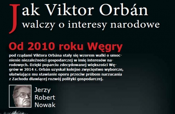 Jak Viktor Orbán walczy o interesy narodowe