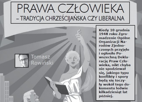 Prawa człowieka – tradycja chrześcijańska czy liberalna